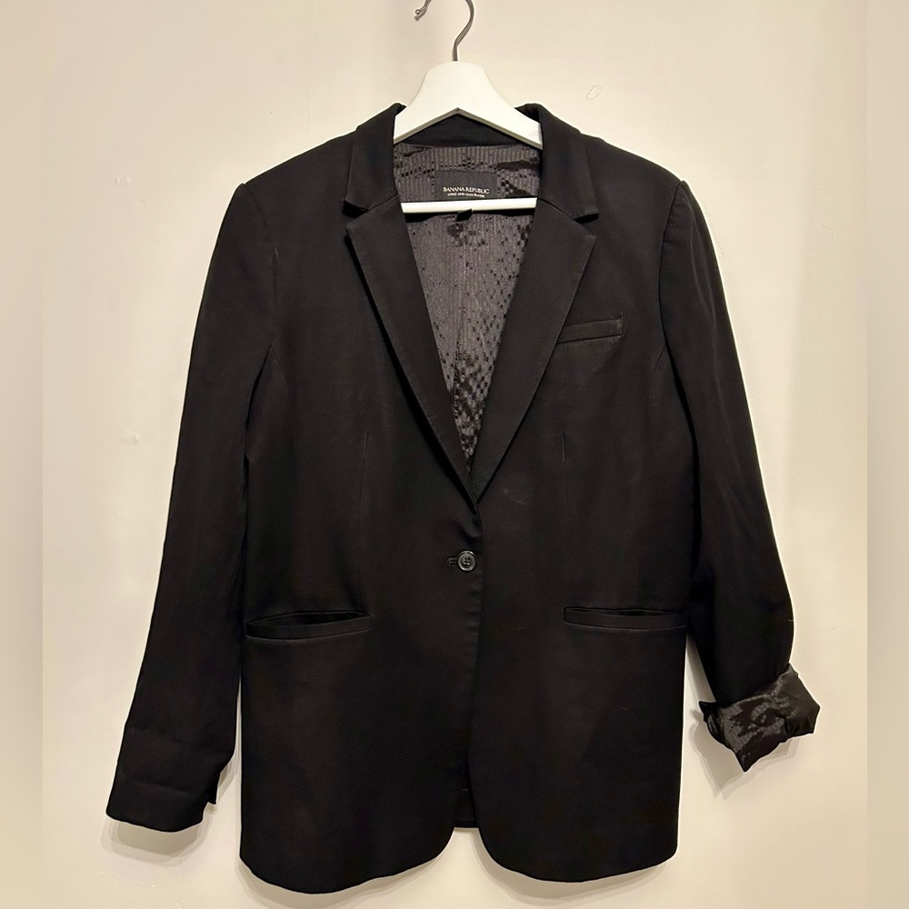 Banana Republic Long & Lean Blazer